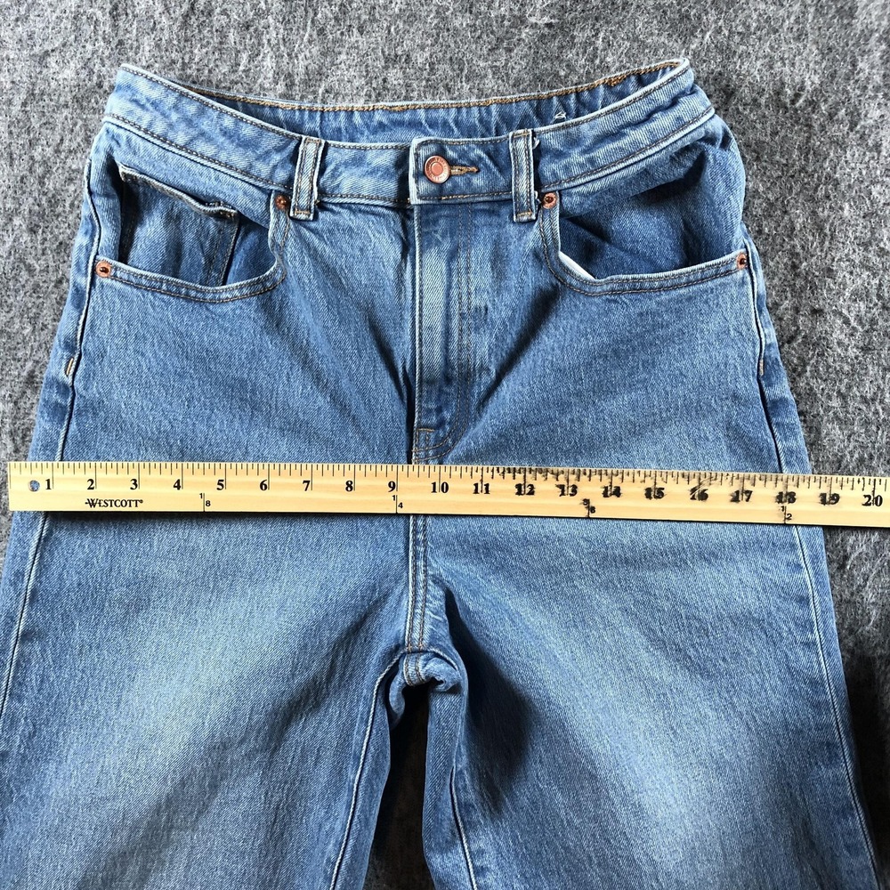PINK Victoria's Secret High Rise Wide Leg Jeans Womens 6 Denim - Picture 9 of 16